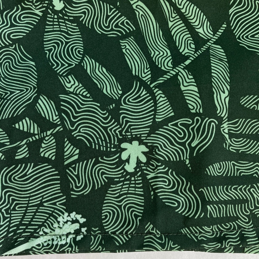 Rip‎ Skirt Hawaii Wrap Midi Skirt Maui Green Travel Length 3 (Size XXL) - Picture 8 of 10